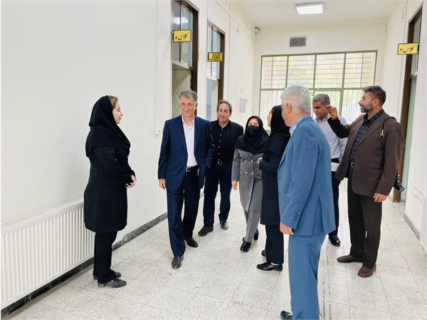 بازدید دکتر سروش از مجتمع آموزش عالی سلامت