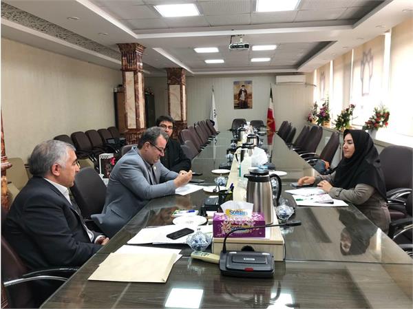 دیدار خانم دکتر خلیلی با آقای دکتر منصوری